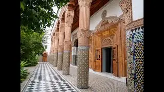 Marrakech Travel Vlog : Exploring Dar El Bacha Museum, Rooftop Views and Trying out INDIAN Food!