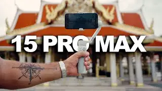 Explorando BANGKOK com iPhone 15 PRO MAX + Smooth Q4