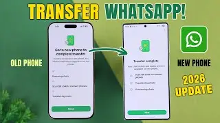 Without Backup? How to Transfer WhatsApp Chats to New Phone! 2026