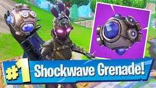 NEW Shockwave Grenade Gameplay - Fortnite Battle Royale