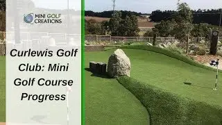 18 Hole Mini Golf Course - Curlewis Golf Club Construction by Mini Golf Creations
