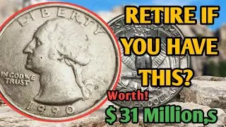 Историческая ценность и редкие особенности монеты &laquo;Вашингтон&raquo; 1990 года выпуска!