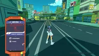 Bomb Rush Cyberfunk Get Enuf combo