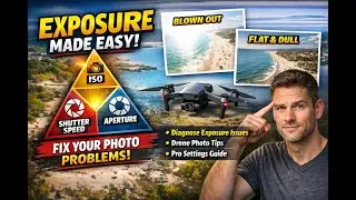 Mastering Exposure in Drone Photography with the Exposure Triangle