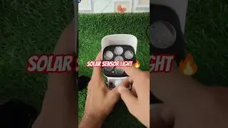 SOLAR SENSOR LIGHT #sensorlight #solarlight #shortsfeed #tranding #light