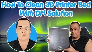 How To Clean 3D Printer Bed With DIY Solution - DIY
