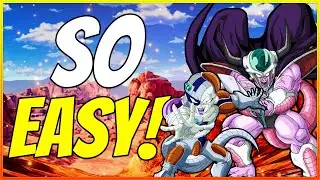 SUPER EASY Way to beat Mecha Frieza & King Cold Red Zone! Quick Guide [Dokkan Battle]