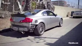 Vicrez Infiniti G35 Coupe 2003-2007 Rear Ducktail Spoiler vz100939 | Quick test fit