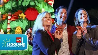 Hallmark Channel Stars Light the LEGO&reg; Christmas Tree at LEGOLAND&reg; California Resort