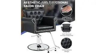 Giantex Salon Chair Review: Is This Adjustable, Heavy-Duty Barber Chair Worth the Investment?