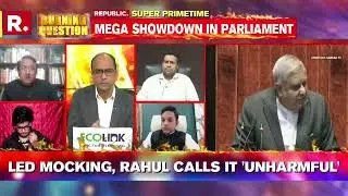 Political Storm In Parliament Over 'Disrespect' To VP Dhankhar | BURING QUESTION