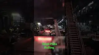 Steel Plate Rolling//Hot rolling of steel