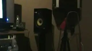 in the studio with taedaboy making a track!!