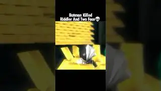 Batman Killed Riddler And Two Face 💀#legobatmanthevideogame #legogameplay #funnymoments #fyp #lego