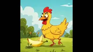 #chicken #remix #trending #music #ai #funny #banana #animated
