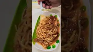 FILIPINO STYLE SPAGHETTI | PHILIPPINES #travel #shorts #video #edit #short #food #foodie #fyp #fypシ