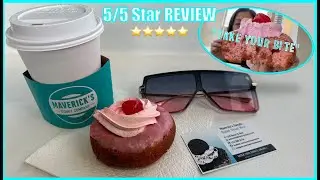 5/5 Star REVIEW: Cherry Blossom Donut at Maverick's Donuts, Toronto Queen West #donuts