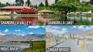 Shagrilla Resort |  Shangrilla Lake | River Indus | Shigar Brigde | Let's Move Travel And Tours!