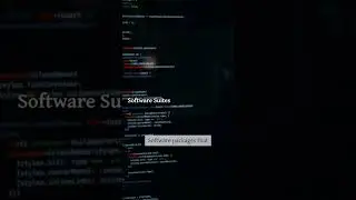 SoFtWaRe SuItEs📦💽#Shorts #YouTubeShorts #Software #Suites