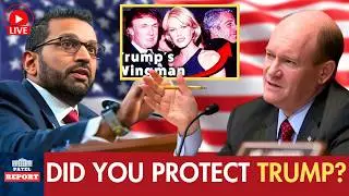 Chris Coons Corners Kash Patel Live: Did You Shut Down FBI Investigations To Shield Trump?