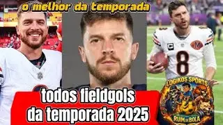 🚨 CAIRO SANTOS O MELHOR KICKER DE 2025 MELHORES MOMENTOS DA TEMPORADA ALL Win  @nflbrasiloficial 