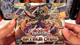 Yugioh Maximum Crisis Booster Box Opening!