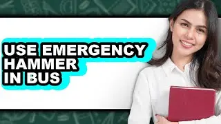 How to Use Emergency Hammer in Bus - Step by Step