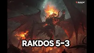 🔴⚫ Rakdos Draft 5–3 | First Draft, Learning the Meta | MTG Arena