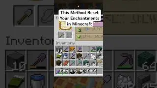 How to Reset Enchantments in an Enchanting Table in Minecraft