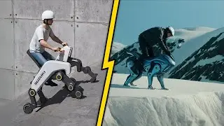 Suzuki MOQBA vs Kawasaki CORLEO &ndash; The Weirdest Robotic Bike Battle of the Future!