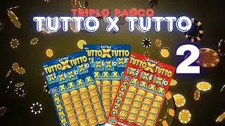 2 Triplo Pacco TUTTO X TUTTO, i biglietti da 40 infiniti