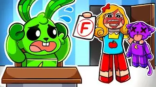 Hoppy Catnap e Dogday FOGEM da ESCOLA no ROBLOX!