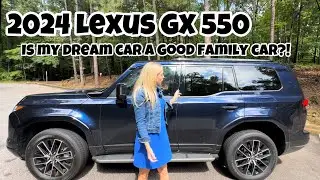 2024 Lexus GX 550; Is it GOOD for FAMILIES? A Real Mom Car Tour