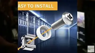 Review - M6 x 16mm Rack Mount Cage Nuts, Screws and Washers - 50 Pack for Server Cabinets