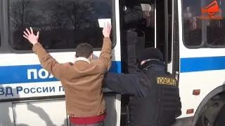 ⚡️Задержания на акции &laquo;Против полицейского беспредела!&raquo; в Москве 22.03.20