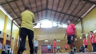 Best Voli Ball Kegiatan PGRI Kecamatan Banjaran | Alba Vs Ranting Banjaran