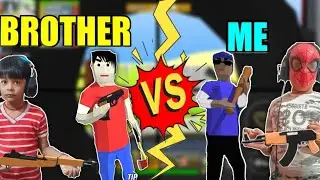 Dude Theft Wars Multiplayer With Brother||HS Gaming||Part 1||Watch Till The End||😈😈