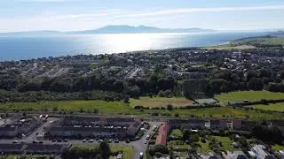West Kilbride From Above