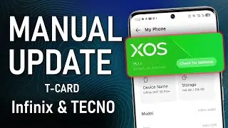 How to Update Infinix & TECNO Phones Manually via T-Card File | AUR TechTips