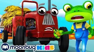 Tractor Trouble | Cars, Trucks & Vehicles Cartoon | Moonbug Kids