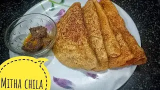 Aate ka Mitha cheela |Meetha Cheela |आटे का मीठा चीला 🤩🤩 #Shorts