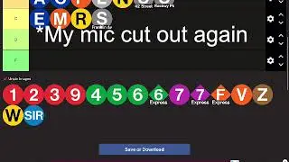 Nyc subway lines tier list