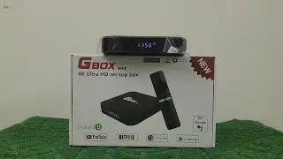 GBox Max 4K UHD OTT TV BOX l Android 10 l HDR l Built in WiFi,B.T l Voice Remote Control l Review