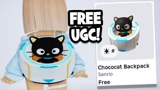 GET THIS *FREE* SANRIO CHOCOCAT BACKPACK UGC NOW! 😍 ROBLOX 2025