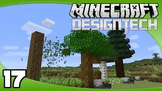 DesignTech - Ep. 17: Automated Tree Farm | Minecraft Custom Modpack Let's Play