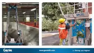 Product Application: Genie&reg; Aerial Work Platforms - ANSI