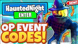 BAKON CODES *HAUNTED NIGHT EVENT UPDATE* ALL NEW SECRET OP ROBLOX BAKON CODES!