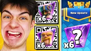 QR CODE! GIFT 6/6 EVOLUTION HUNTER 🎁 BLACK FRIDAY IN CLASH ROYALE!