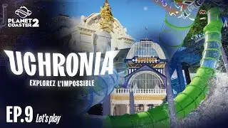 Planet Coaster 2 | On commence le parc aquatique & finit l'entrée !! | Uchronia