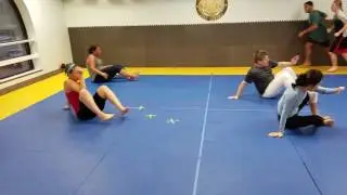 Dynamic and fun warm ups at Double Phoenix Jiu Jitsu!